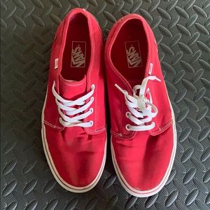 Men’s Vans size 11 (red)